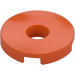 LEGO Reddish Orange Tile 2 x 2 Round with Hole in Center (15535)