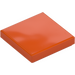 LEGO Reddish Orange Tile 2 x 2 with Groove (3068)