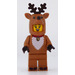 LEGO Reindeer Costume Figurine