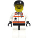 LEGO Res-Q 2 med Svart Caps Minifigur