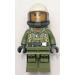 LEGO Rescue Worker avec Hard Chapeau, Breathing Tank, et Air Tuyau Figurine