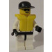 LEGO Rescuer met Sunglasses, Reddingsvest en Pet minifiguur