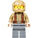 LEGO Resistance Trooper met Dark Tan Jacket en Frown (75131) minifiguur