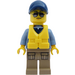 LEGO River Patrol Politieagent Minifiguur