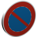 LEGO Roadsign Clip-en 2 x 2 Circular con No Parking (30261 / 45666)