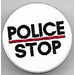 LEGO Roadsign Clip-on 2 x 2 Round with &quot;POLICE STOP&quot; (30261)