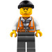 LEGO Robber with Orange Vest Minifigure