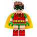 LEGO Robin s Zelená Brýle a Úsměv / Zamračená tvář Minifigurka