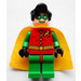 LEGO Robin with Green Legs and Mask with Wavy Hair Minifigure