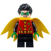 LEGO Robin med Medium Ben og Kappe Minifigur