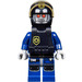 LEGO Robo SWAT met Zwart Helm met Politie Kenteken Sign Minifiguur