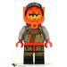 LEGO Roboforce Rosso con Printed Gambe Minifigure