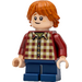 LEGO Ron Weasley - Donkerrood Plaid Shirt Minifiguur