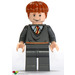 LEGO Ron Weasley в Dark Stone Сив Gryffindor uniform Минифигурка