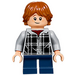 LEGO Ron Weasley sisällä Year 2 Muggle Clothes Minihahmo