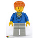 LEGO Ron Weasley avec Bleu Cavalier Minifigurine