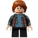 LEGO Ron Weasley z Szary Plaid Koszula I Krótkie nogi Minifigurka