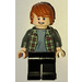 LEGO Ron Weasley met Grijs Plaid Shirt Minifiguur