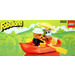 LEGO Rowboat with Lionel Lion and Hannah Hippopotamus 3622