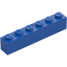 LEGO Royal Blue Brick 1 x 6 (3009)