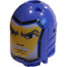 LEGO Royal Blue King Mathias Head with Black Line (51939)