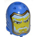 LEGO Royal Blue King Mathias Large Figure Head with Gold Line