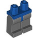 LEGO Bleu royal Minifigure Les hanches avec Dark Stone grise Jambes (73200 / 88584)