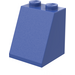 LEGO Koningsblauw Helling 2 x 2 x 2 (65°) met buis aan de onderzijde (3678)