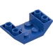 LEGO Royal Blue Slope 2 x 4 (45°) Double Inverted with Open Center (4871)