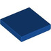 LEGO Royal Blue Tile 2 x 2 with Groove (3068)