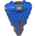 LEGO Royal Blue Torso for large articulated figure with Mathias pattern (47477)