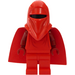 LEGO Royal Bewachen mit Dark rot Arme und Hände Minifigur (Standard-Umhang)
