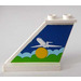 LEGO Rudder 1 x 3 x 4 with Airplane/Sun (Left) Sticker (2340)