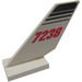 LEGO Rudder 2 x 4 x 6 with 7238 and Black Lines Pattern on Both Sides Sticker (6239)