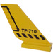 LEGO Rudder 2 x 4 x 6 with &#039;TP-710&#039; (6239 / 43160)