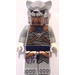 LEGO Saber Tand Tiger Tribe Warrior med Rustning Maske Minifigur