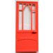LEGO Salmon Scala Door Mullioned with Dimples (6896)
