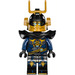 LEGO Samurai X (Pixal) met Zwart Schouderpantser  Minifiguur