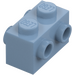 LEGO Sand Blue Brick 1 x 2 with Studs on Opposite Sides (52107)