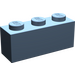 LEGO Sand Blue Brick 1 x 3 (3622)
