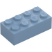 LEGO Sand Blue Brick 2 x 4 (3001 / 3556)