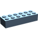 LEGO Zandblauw Steen 2 x 6 (2456 / 44237)