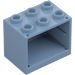 LEGO Sand Blue Cupboard 2 x 3 x 2 with Recessed Studs (92410)