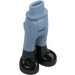 LEGO Sand Blue Hip with Pants with Black Boots (16925)