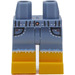 LEGO Zandblauw Heupen en benen met Jeans Korte broeken  (3815)