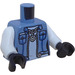 LEGO Sand Blue Joey Minifig Torso (973 / 76382)