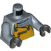 LEGO Sandblau Jonas Jr. Minifig Torso (973 / 76382)
