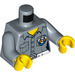 LEGO Sandblau Rettungsschwimmer Minifigur Torso (973 / 76382)