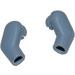 LEGO Sand Blue Minifigure Arms (Left and Right Pair)