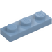 LEGO Sandblau Platte 1 x 3 (3623)